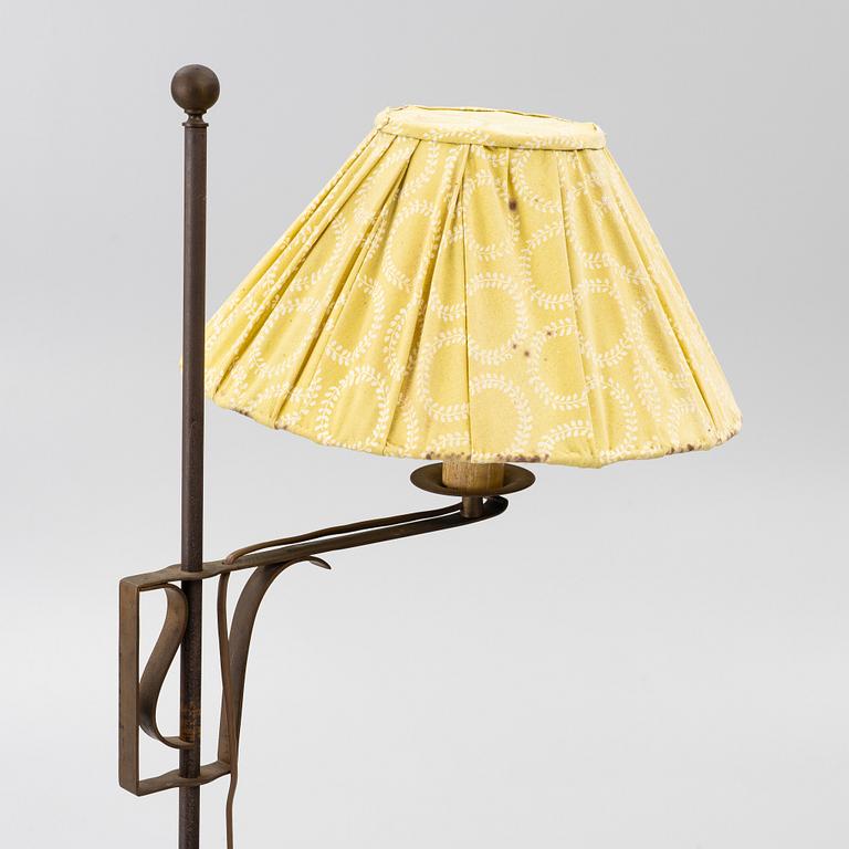 A floor lamp, 1940s.