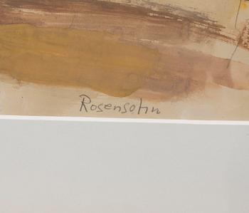 LENNART ROSENSOHN, blandteknik, signerad.