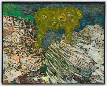 Enrico Baj, "J'etais la sur ces montagnes".