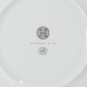 Hermès, plates, 4 pcs, "Mosaic in 24".