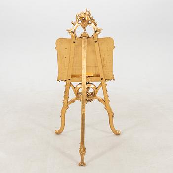 Easel/music stand, Neo-Rococo, late 19th century.