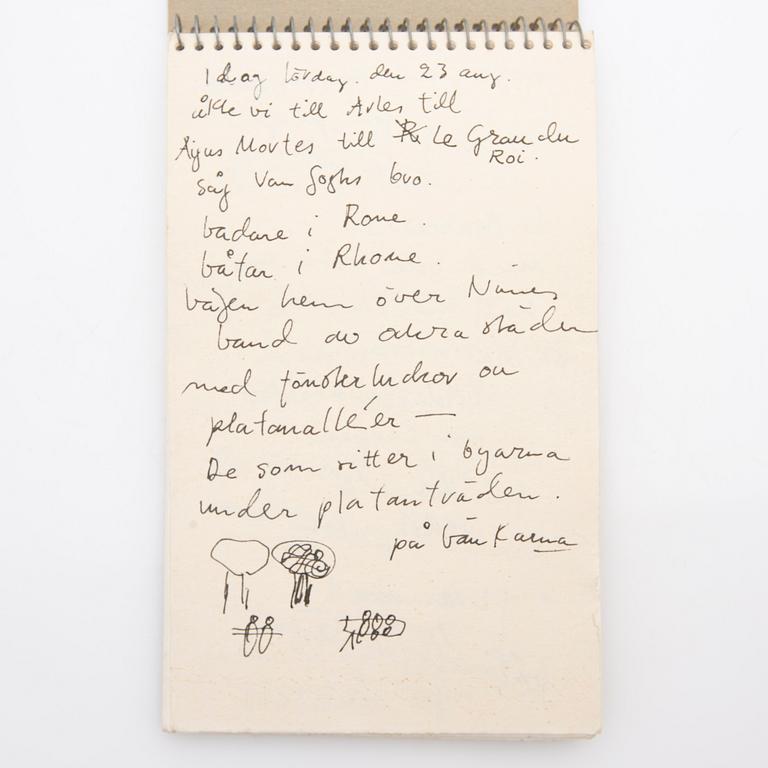 Madeleine Pyk, Sketchbook.