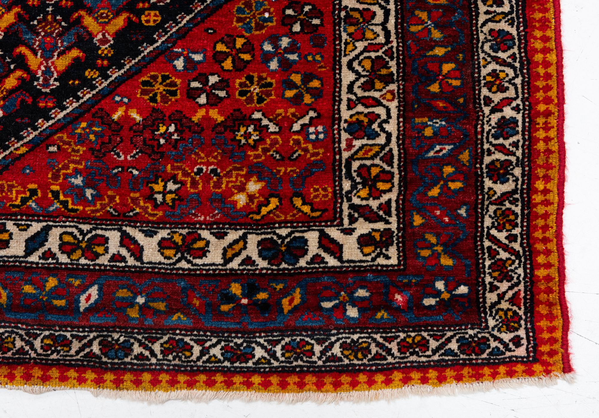 A semi-antique Hamadan, Western Persia, c. 421 x 145 cm.