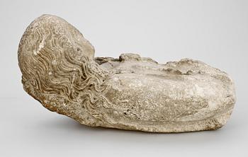 SKULPTUR, kalksten, gotik, Europa medeltid.