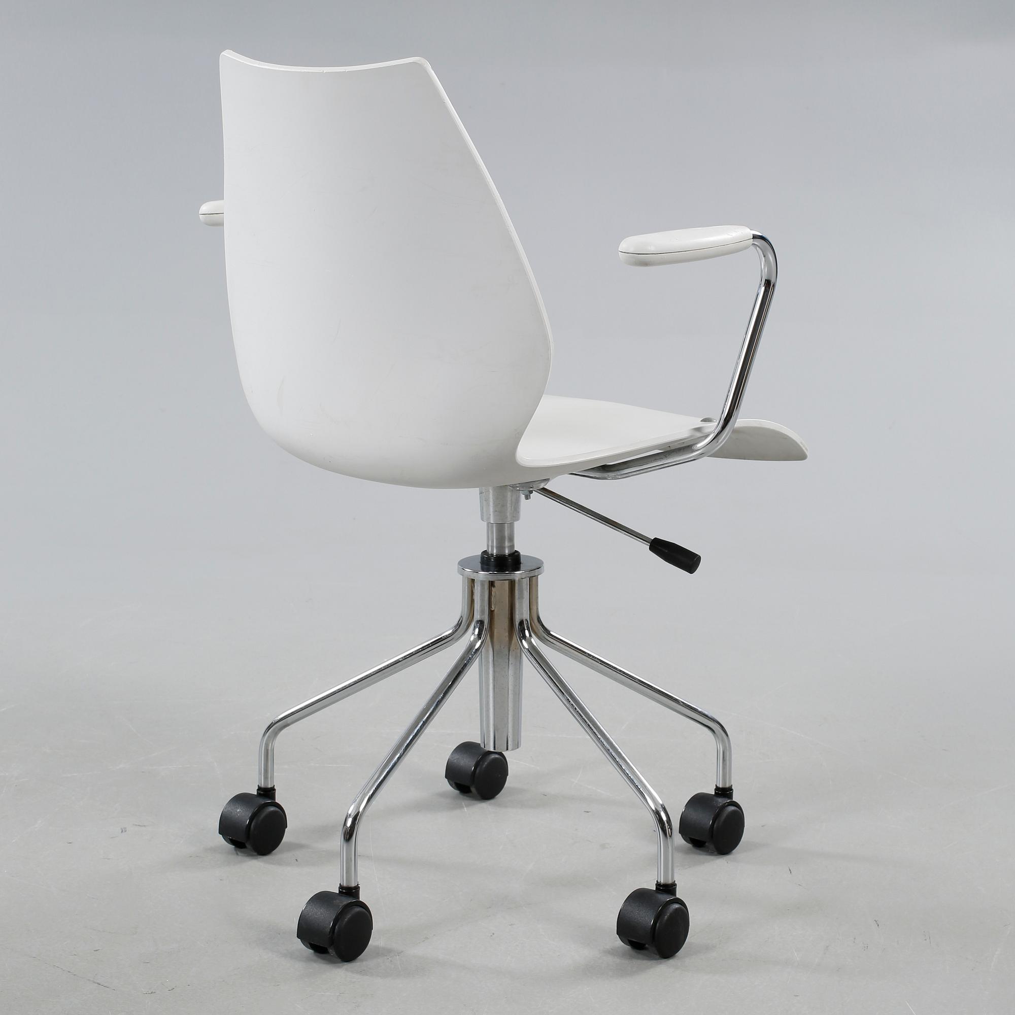 A office chair by Vico Magistretti, Kartell, 21th century.