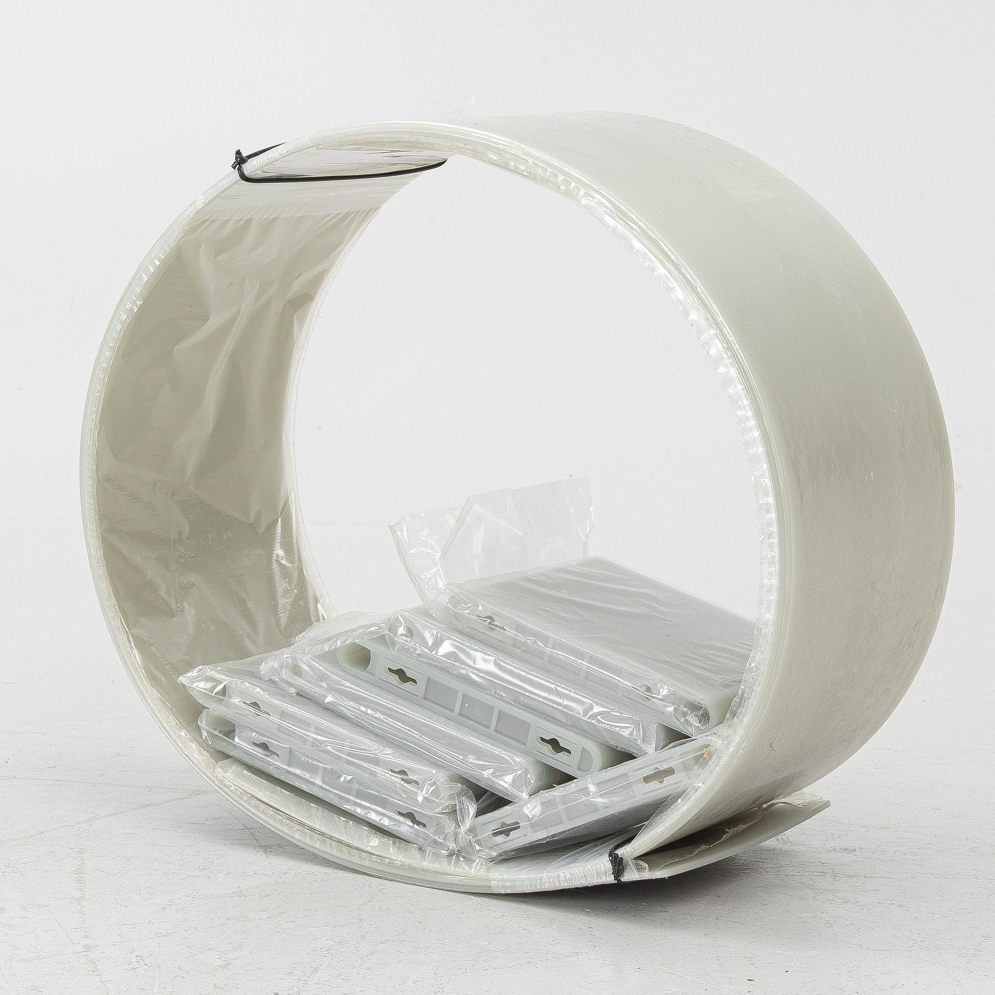 Ron Arad, Bookcase “Bookworm” in plastic, Kartell, designed in 1994.
