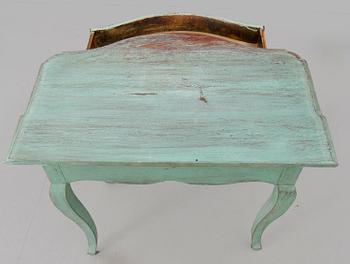 VÄGGBORD, rokoko, 1700-tal.