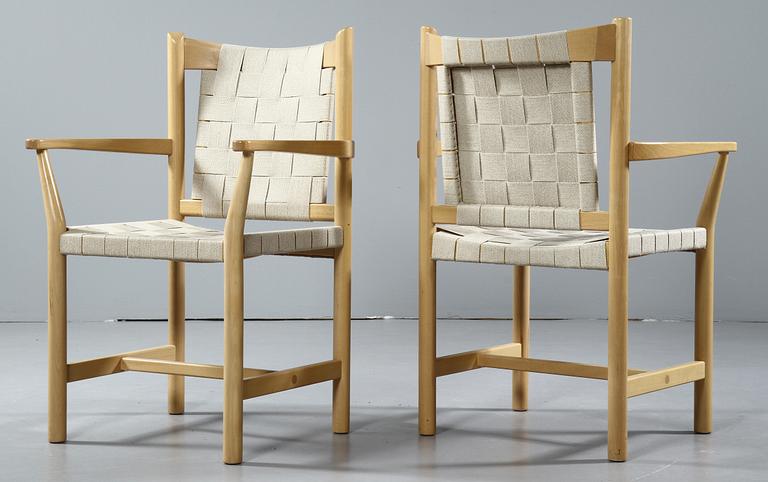 STOLAR, 4 st, KARMSTOLAR 2 st, Yngve Ekström för Swedese, 1900-talets andra hälft.