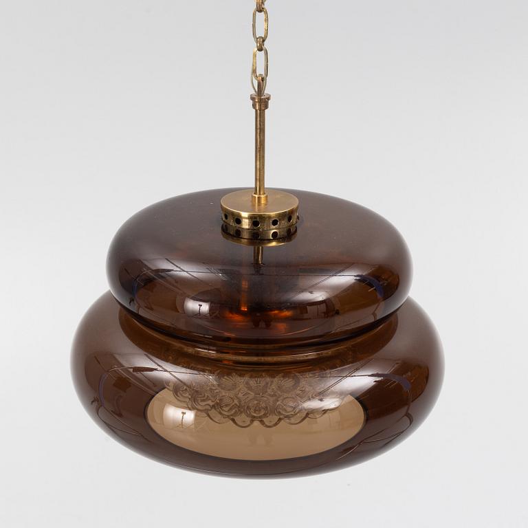 Carl Fagerlund, a "Bubblan", ceiling lamp, ,Orrefors, Sweden.