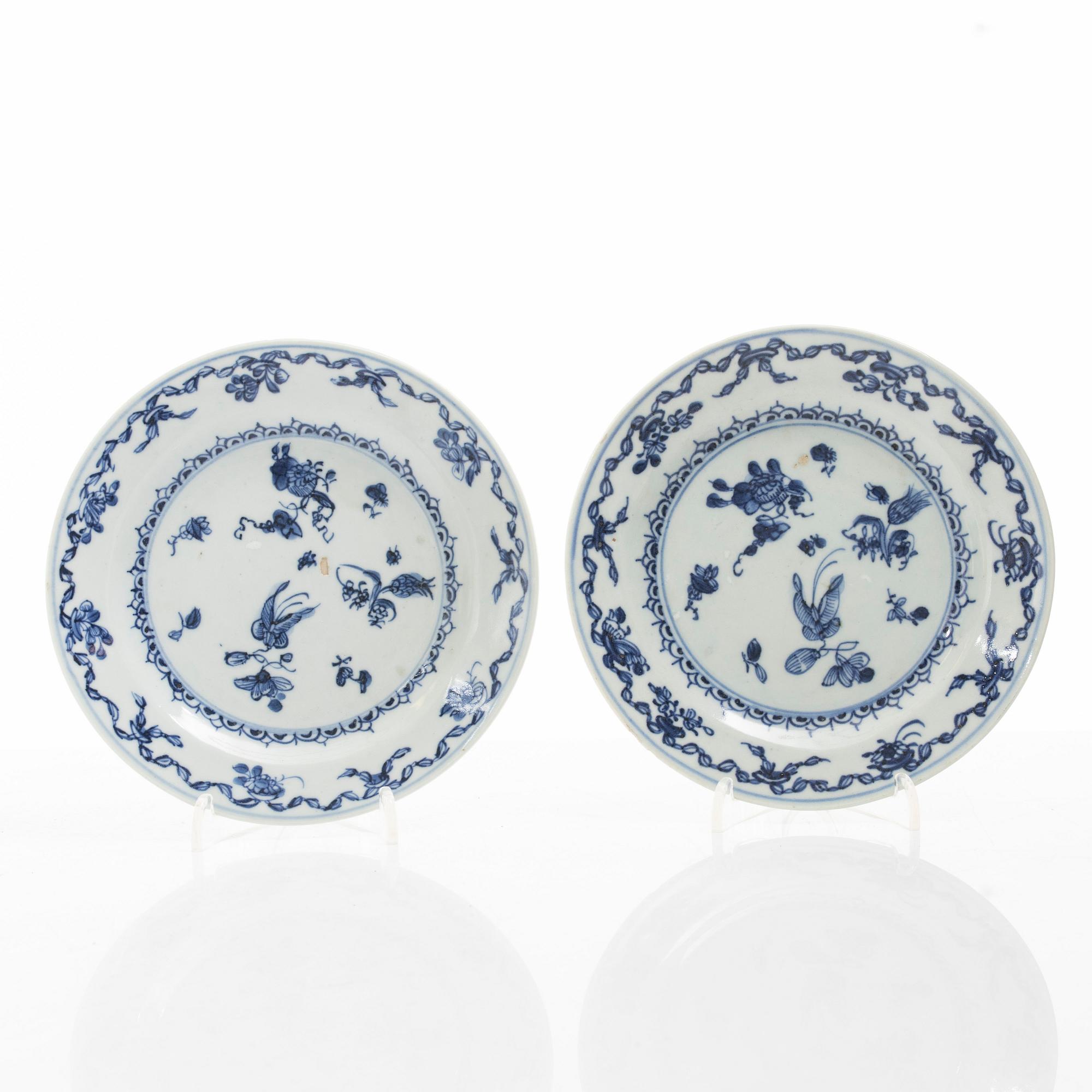 Porcelain, 9 decares, China, 18th-19th century.