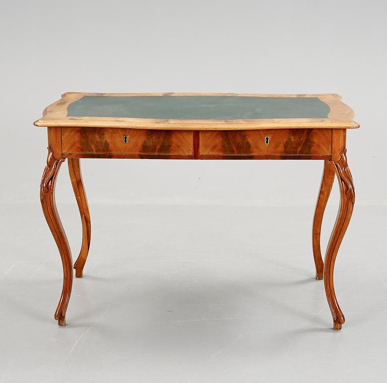 SKRIVBORD, nyrokoko, Almberg, Stockholm, 1800-talets andra hälft.