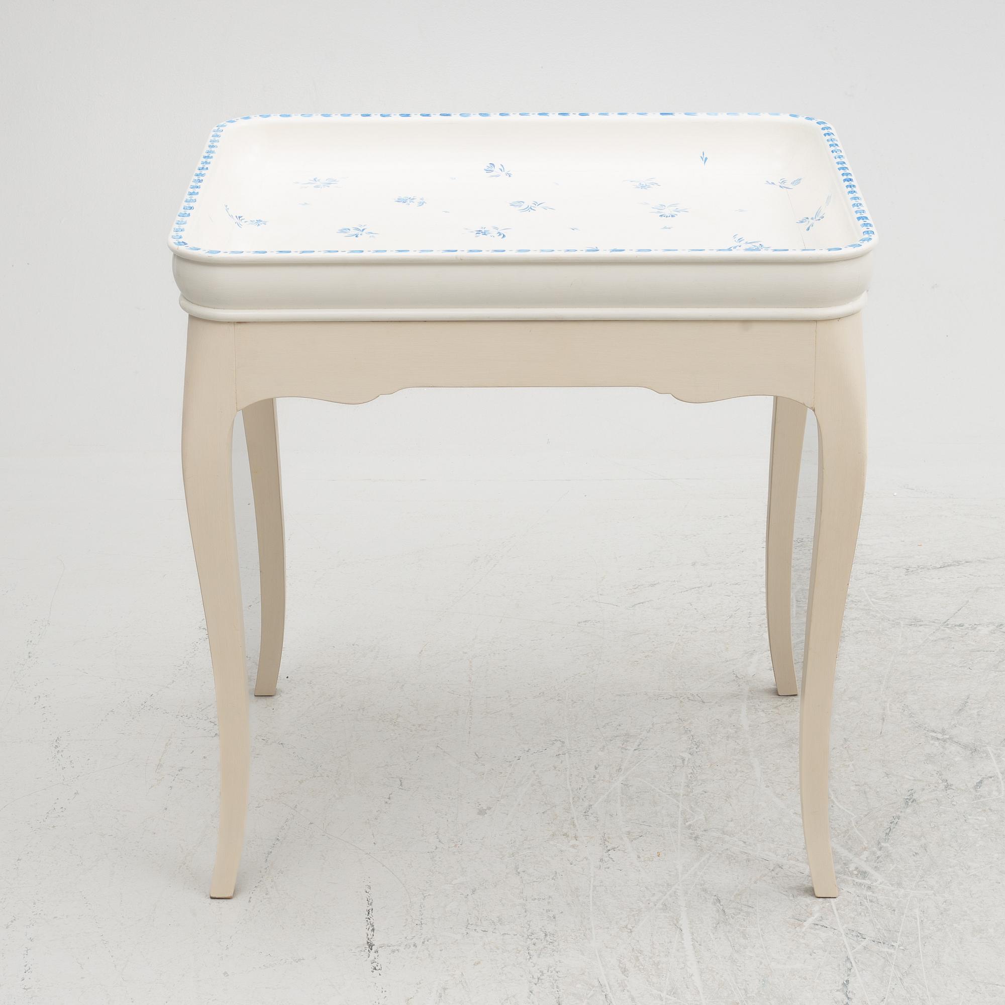 A 'Hällestad'  table, from IKEA's 18th-century series, late 20th Century.