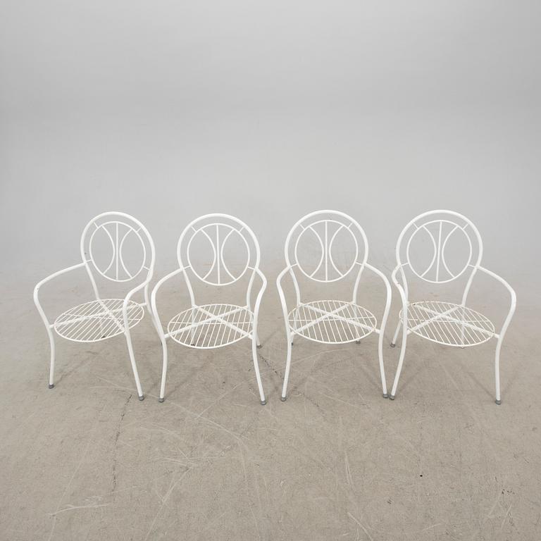 Garden furniture 5 pieces mid/second half of the 20th century.