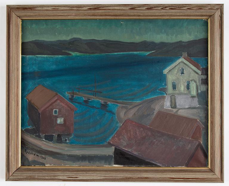 Lilly Rydström-Wickelberg, olja på duk, signerad och daterad 1936.