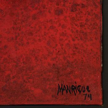 Cesár Manrique, "Resto rojo".