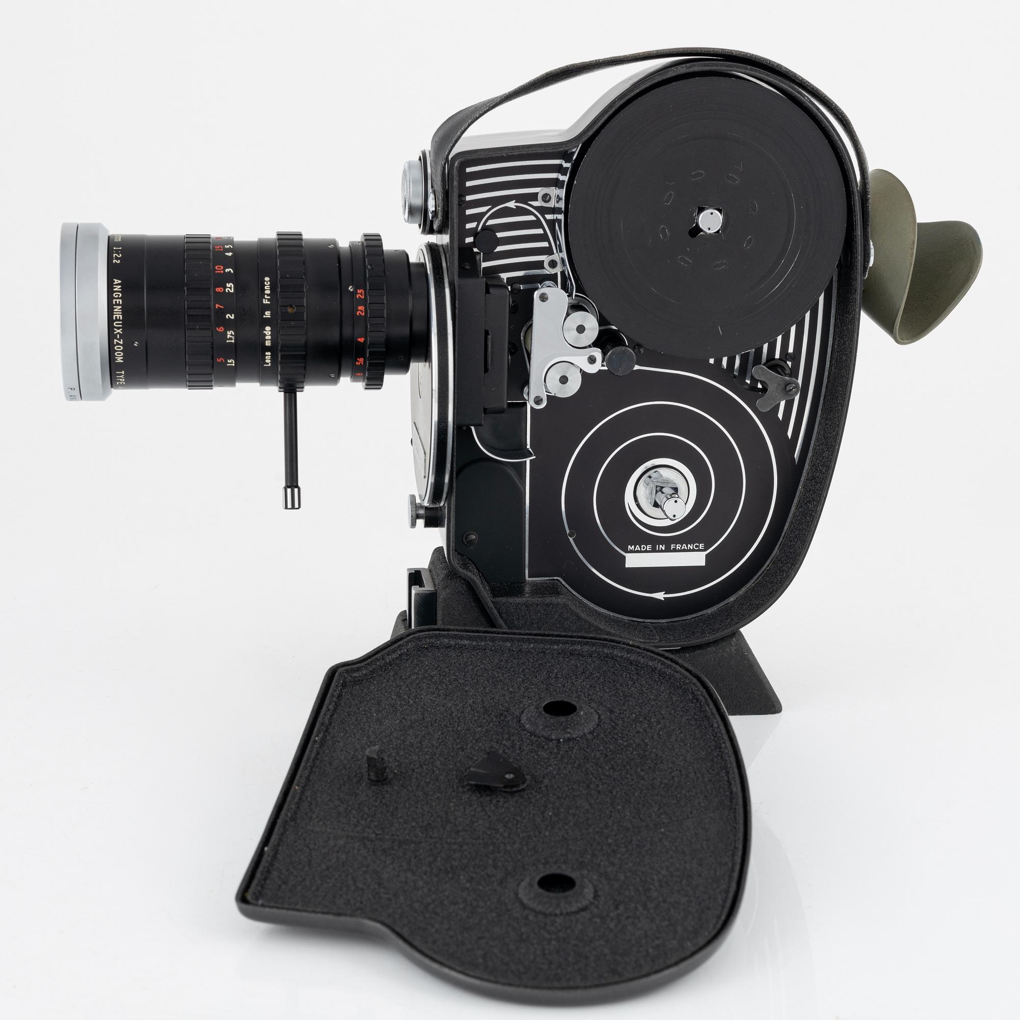 Film camera 16mm Beaulieu R16 Electric, 
1970s.