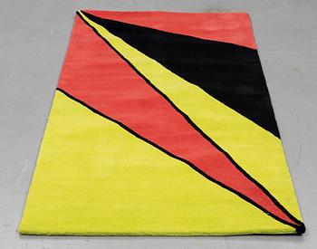 Olle Bærtling, a carpet, "Eray", Hand tufted. Baertling/Asplund, ca 199,5 x 101 cm.