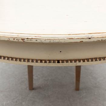 Dining table, Gustavian style, mid-20th century.