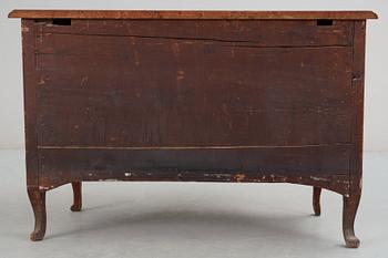 A Swedish late Baroque 18th Century commode, by J H Fürloh.