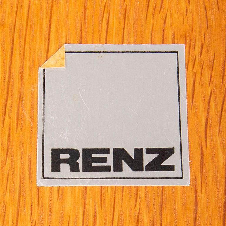 Wilhelm Renz, a 1960s jacaranda adjustable coffee table/dining table,