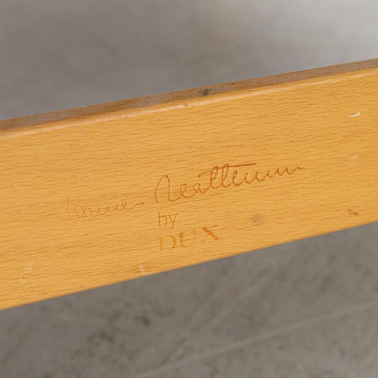 Bruno Mathsson, a 'Pernilla' easy chair with ottoman, Dux.