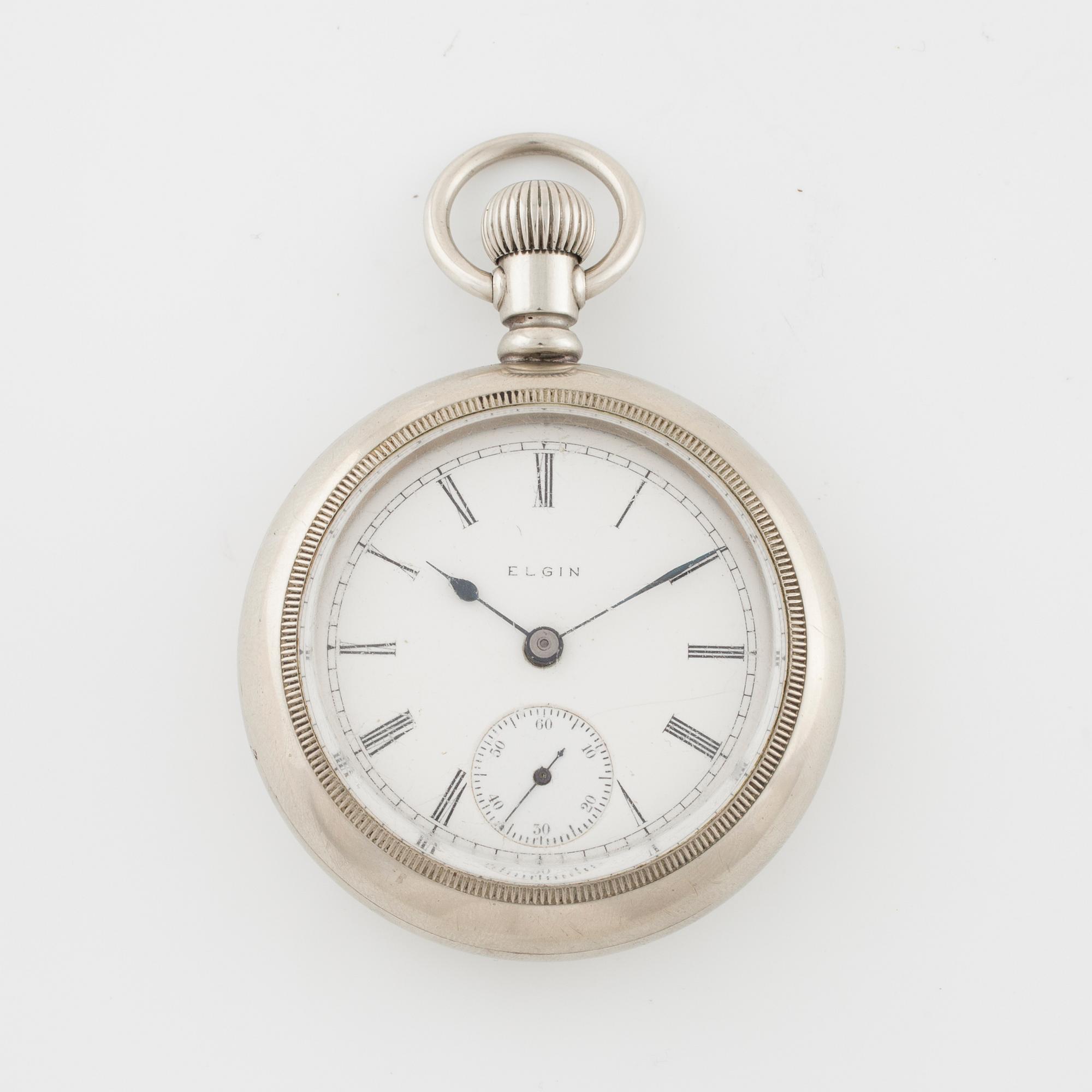 ELGIN, pocket watch, 59 mm.
