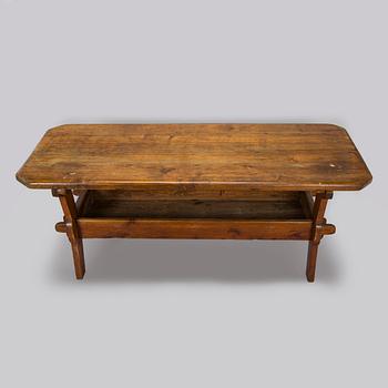 A trestle table, vernacular, Finland, early 19th century.