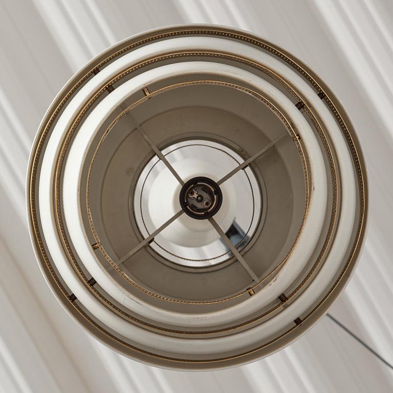 Alvar Aalto, a white lacquered "Beehive" ceiling light, Valaistustyö, Finland.