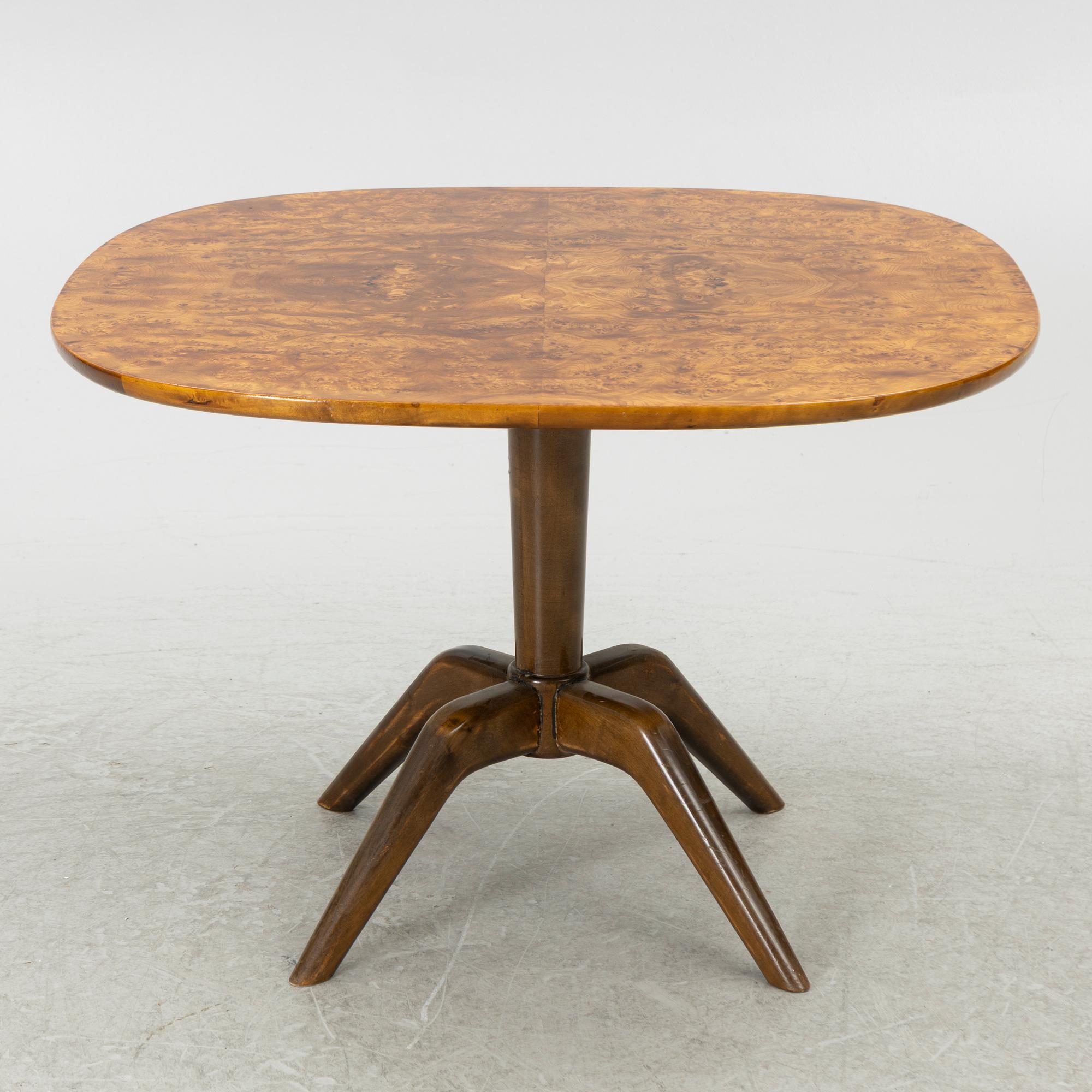 Coffee table, Swedish Modern, 1940s.