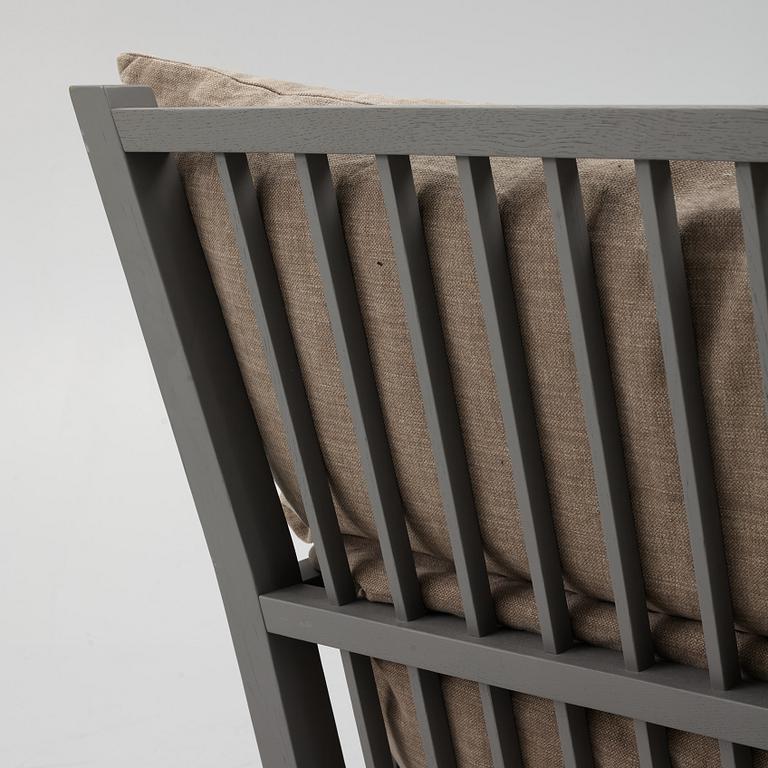 Paola Navone, a 'Grey' lounge chair, Gervasoni, Italy.