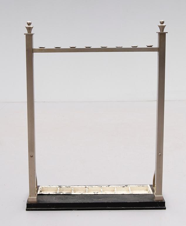 PARAPLYSTÄLL, metall, tidigt 1900-tal.