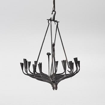 Chandelier, second half of the 20th century.