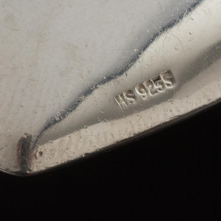 HÄNGSMYCKE, sterling silver, Herman Seiersbøl. Vikt ca 50g.