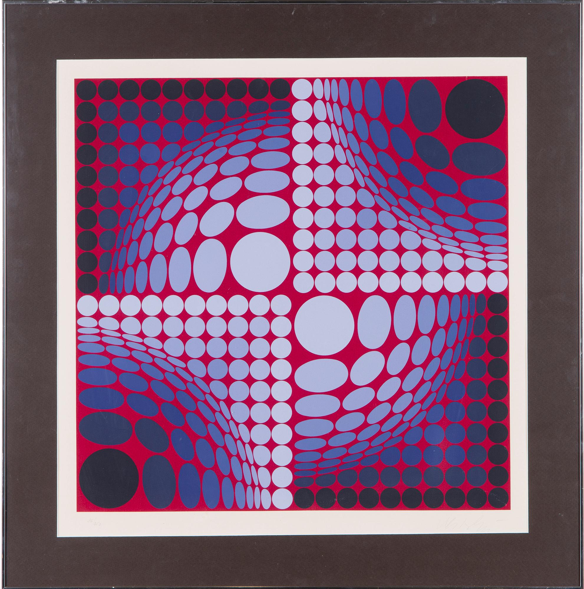 Victor Vasarely, Komposition.