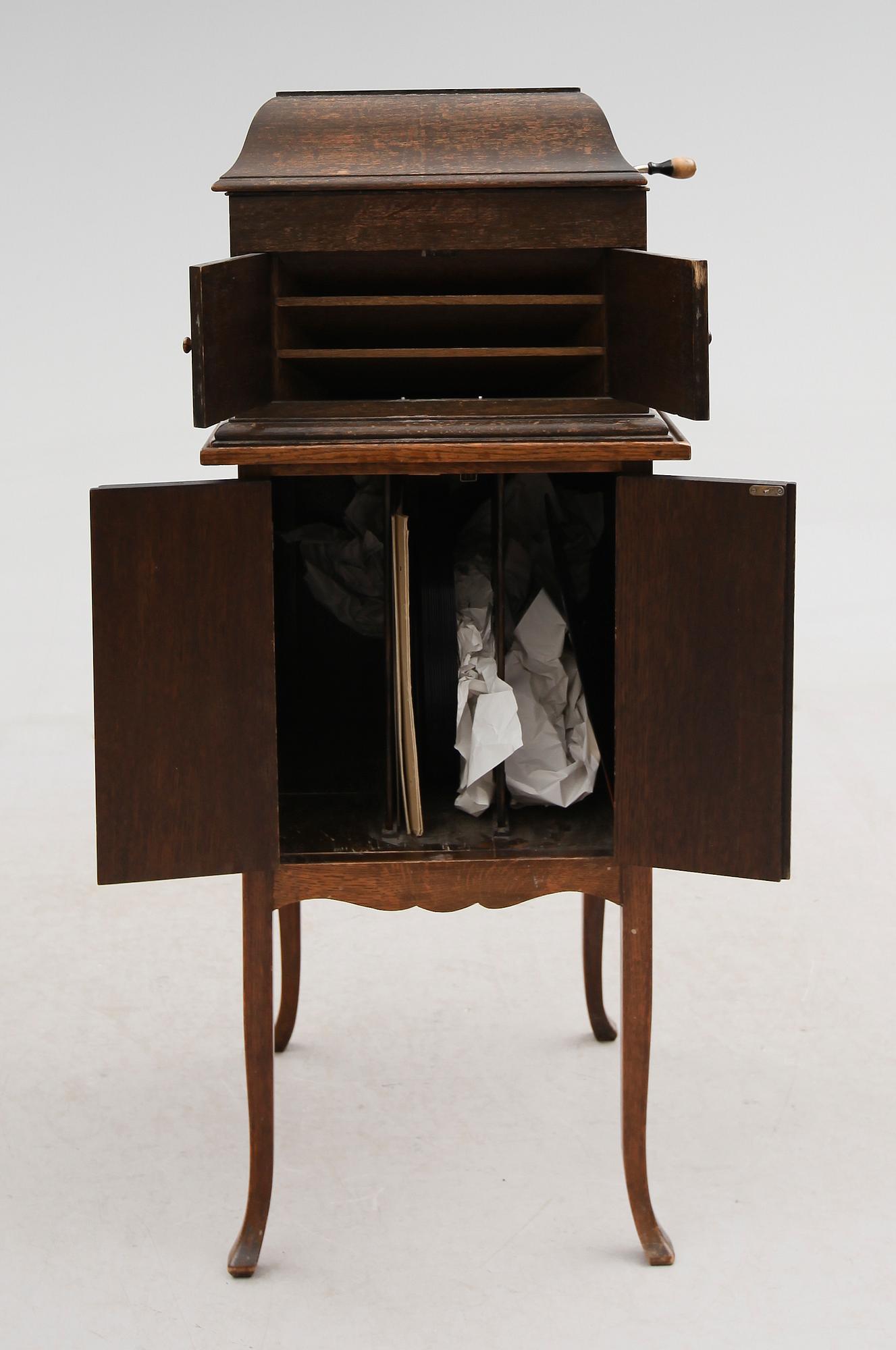 VEVGRAMMOFON, modell 103, His Master Voice, 1900-talets första hälft.