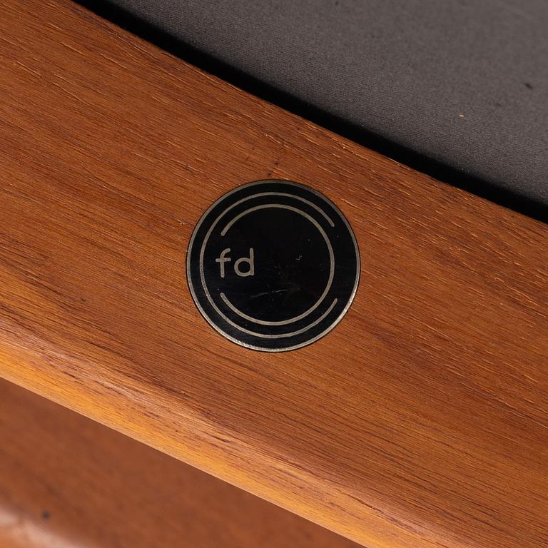 Arne Vodder, karmstol, France & Daverkosen, Danmark, 1960-tal.