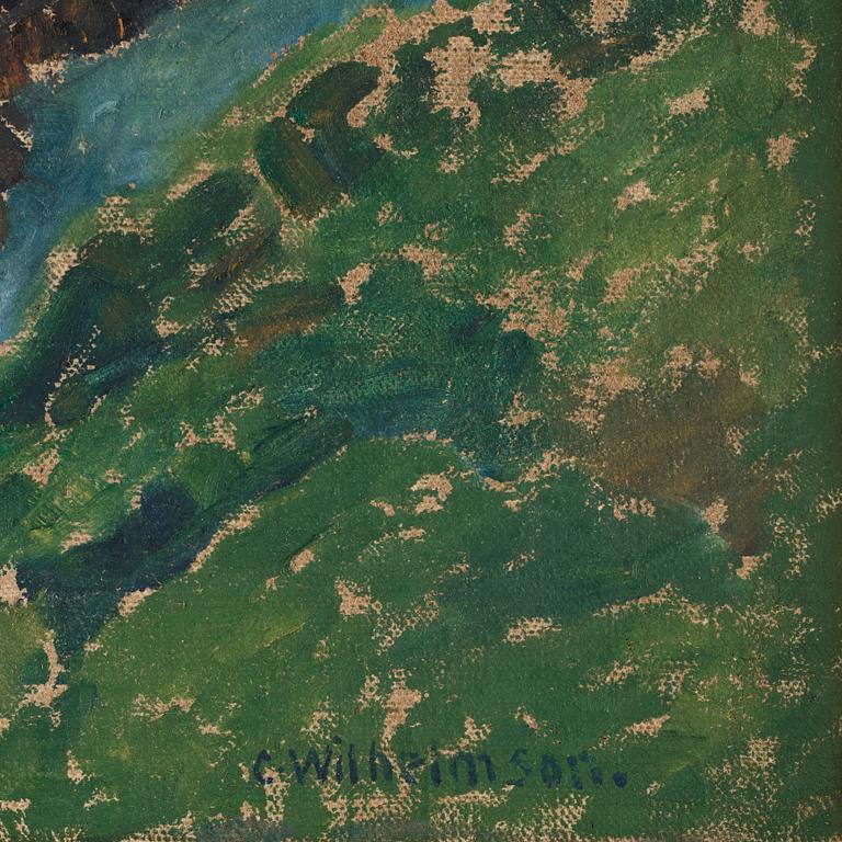 Carl Wilhelmson, "Riksgränsen I" (mot Norge).
