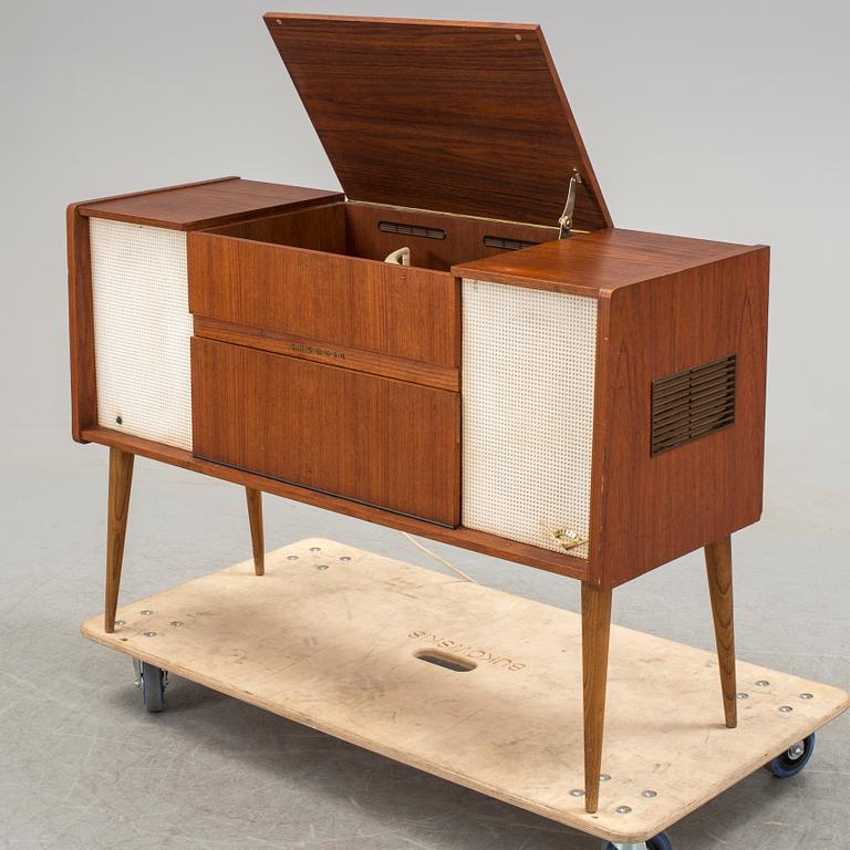 RADIOGRAMMOFON, Grundig, 1900-talets mitt.