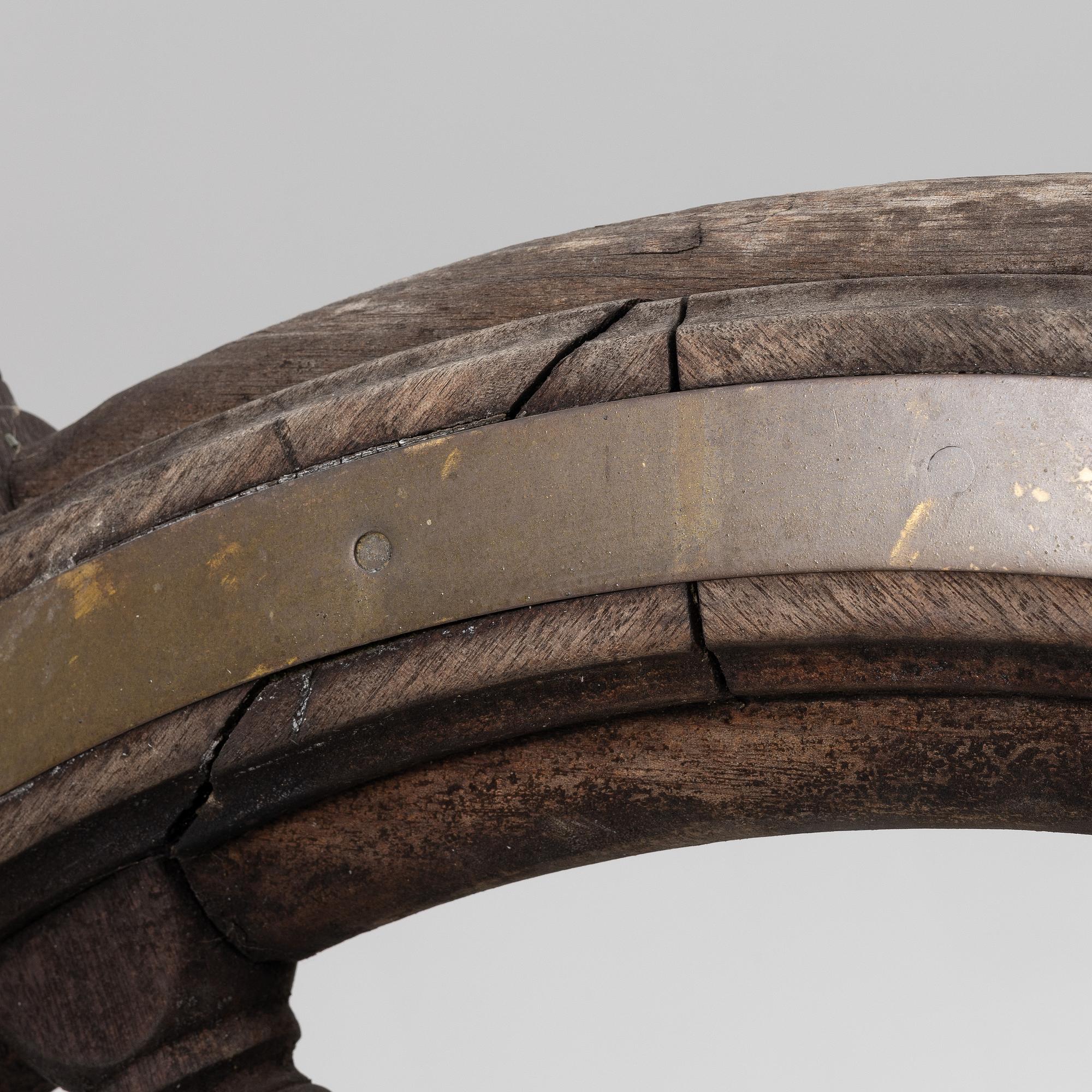 Skeppsratt / styre, Burmeister & Wains, Köpenhamn, Danmark.