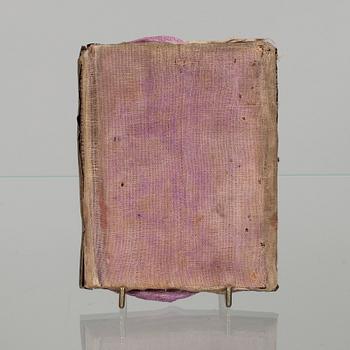 IKON, samt RISOR, 2 st, mässing, Ryssland 1800-talets slut.