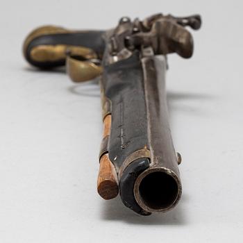 A Danish flintlock pistol 1751 pattern.