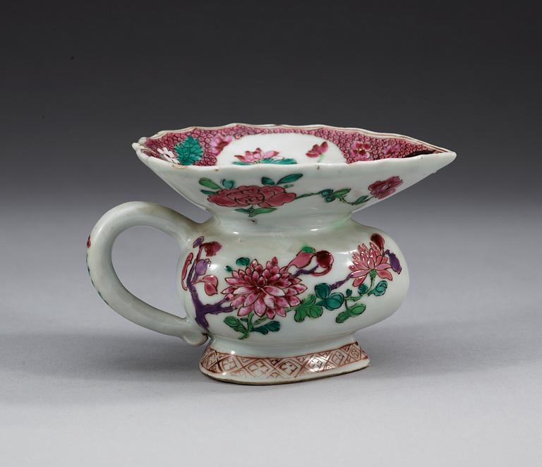 SPOTTKOPP, kompaniporslin. Qing dynastin, Qianlong (1736-95).