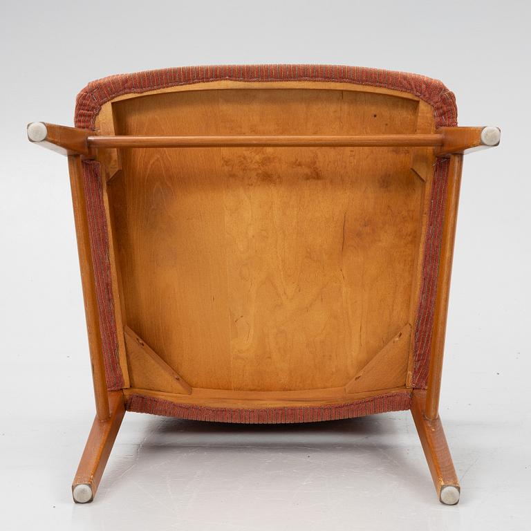 David Rosén, a pair of model 562-317 armchairs, Nordiska Kompaniet, 1959.