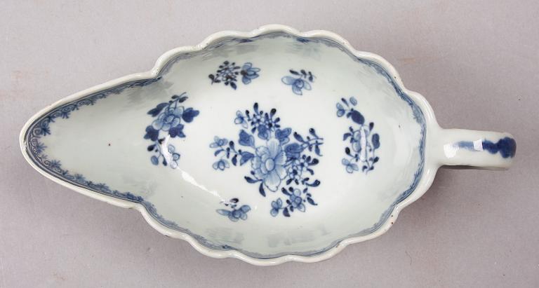 SÅSSNIPA, porslin, Kina. 1700-tal.