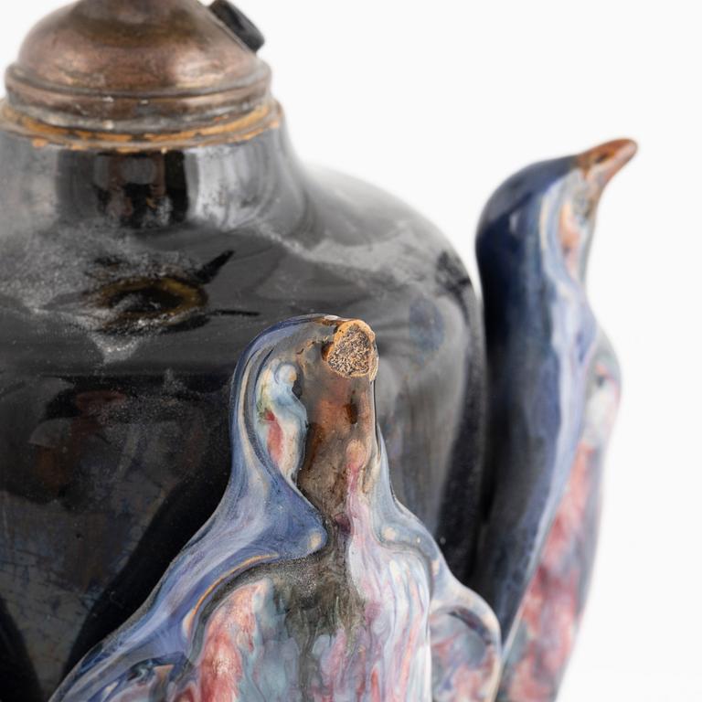 A ceramic table lamp, first half of the 20th century.