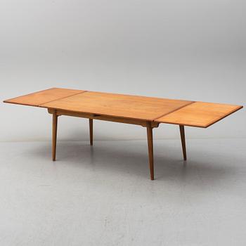 HANS J WEGNER, a model 'AT312' teak and oak dining table from Andreas Tuck, Denmark.