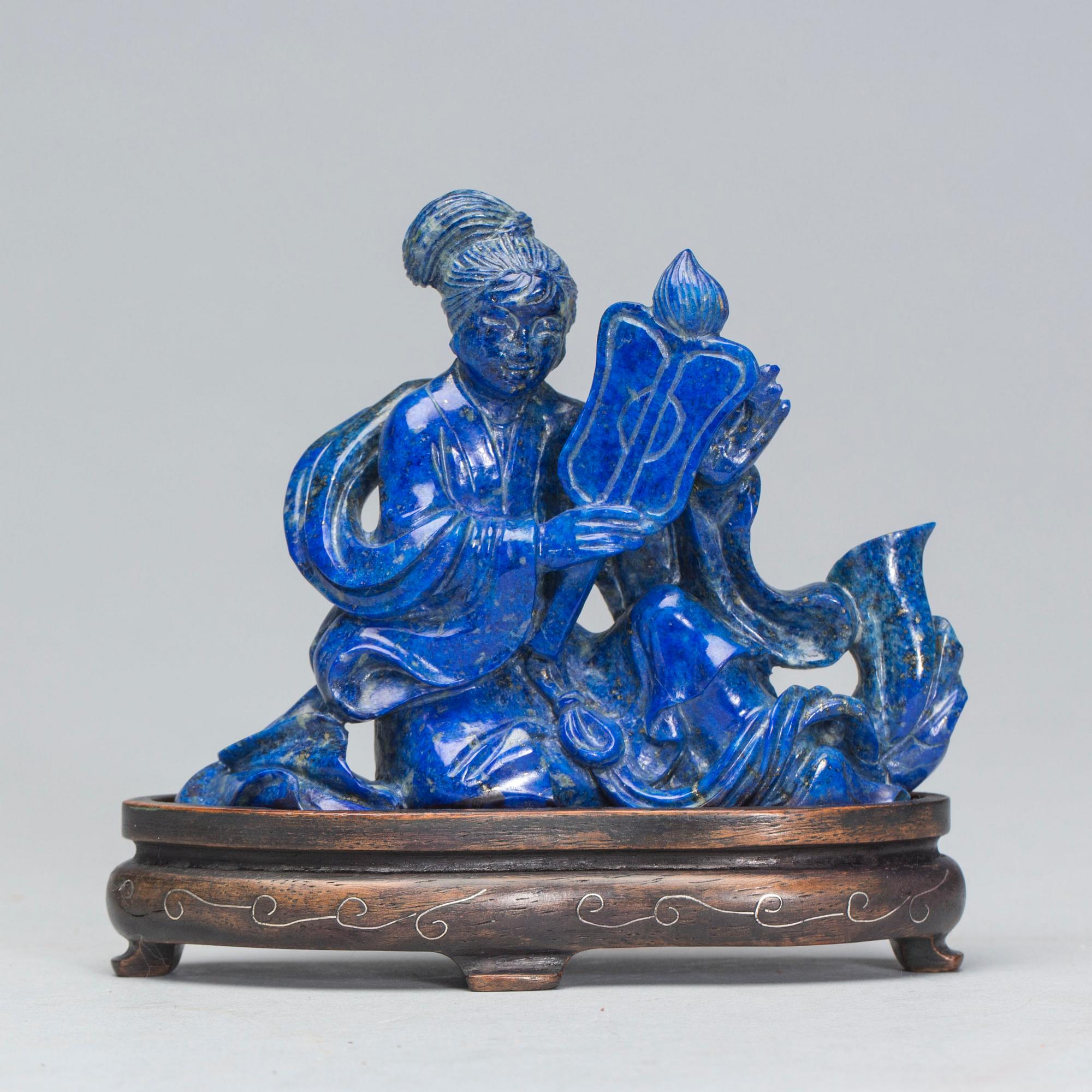 FIGURIN, Lapis-lazuli, sen Qing.