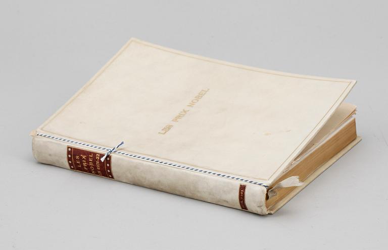 BOK, Les Prix Nobel en 1921-1922, Hjalmar Branting, Impremiere Royal. P.A. Nordstedt & Fils, 1923.