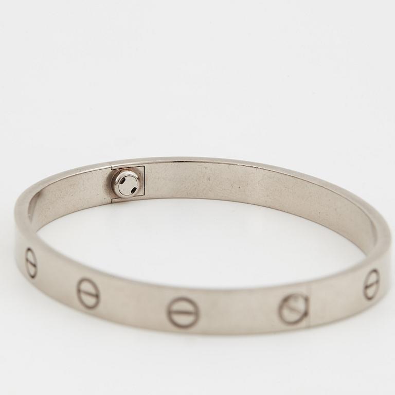 A Cartier "Love" bracelet.