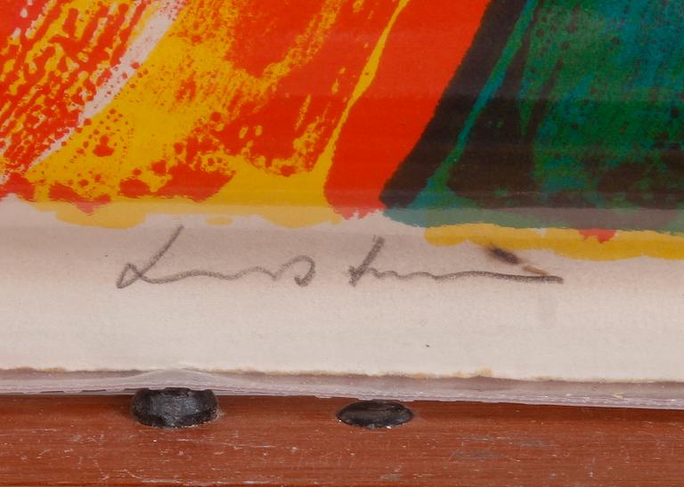 LINDSTRÖM, BENGT, litografi, sign, EA.